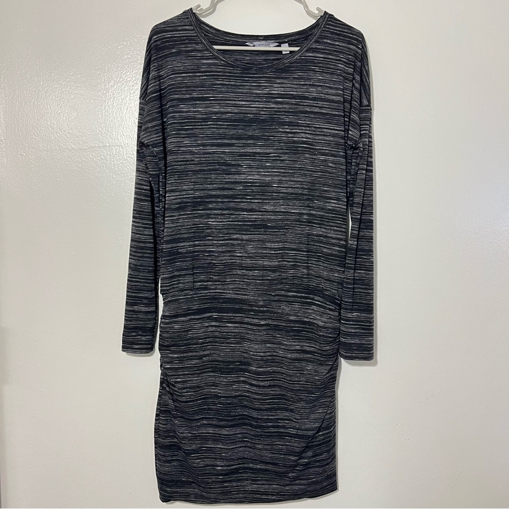 Athleta Avenues Long Sleeve Dress Sz S